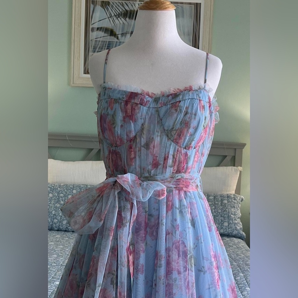 City Studio Floral Gown